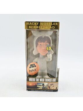 Funko Where The Wild Things Are Max Wacky Wobbler Bobble Head Figure Box Damage
